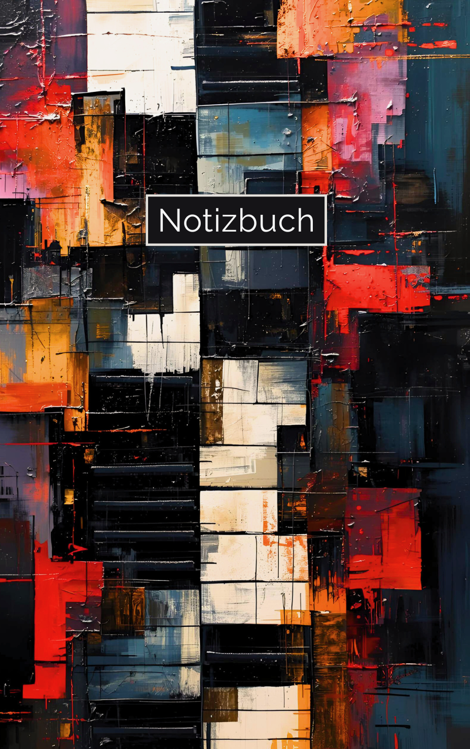 Notizbuch - Klavier Abstrakt