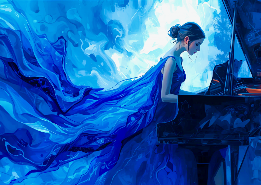 Musikerinnen Kalender 2026 2 Musikerinnen - Pianistin